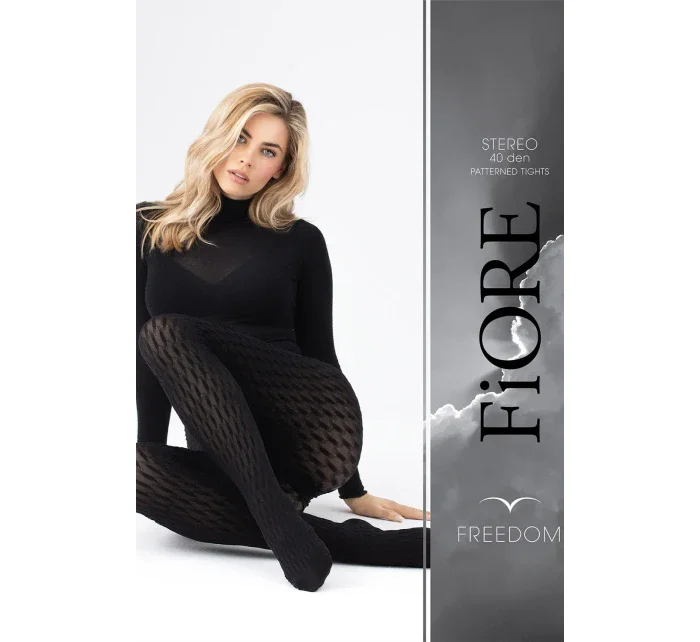 Fiore Stereo 40 DEN G6074 barva:černá