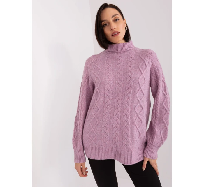 Jumper AT SW 2355 2.19P světle fialový Jumper AT SW 2355 2.19P světle fialový