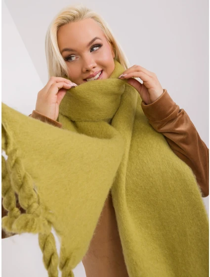 Szalik AT SZ model 19349392 oliwkowy - FPrice