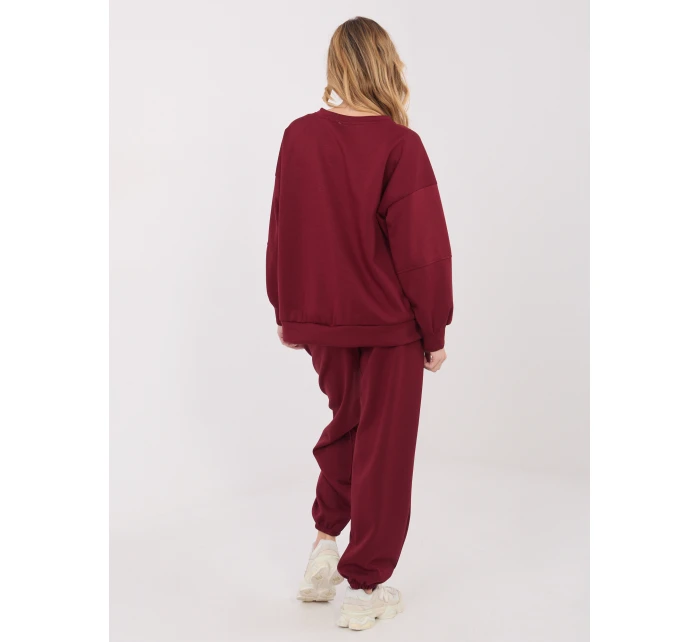 MI KMPL set M5879.86 tmavě červená