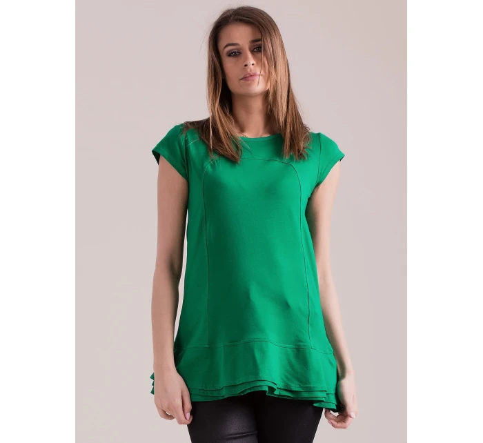 Tunika CZ SK model 14816999 zelená - FPrice Tunika CZ SK model 14816999 zelená - FPrice