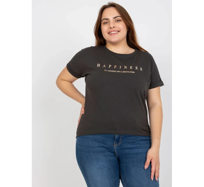 Tričko RV TS 7776.02P tmavá khaki