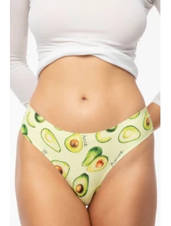 Kalhotky AVOCADO simple brasil žluté - Julimex