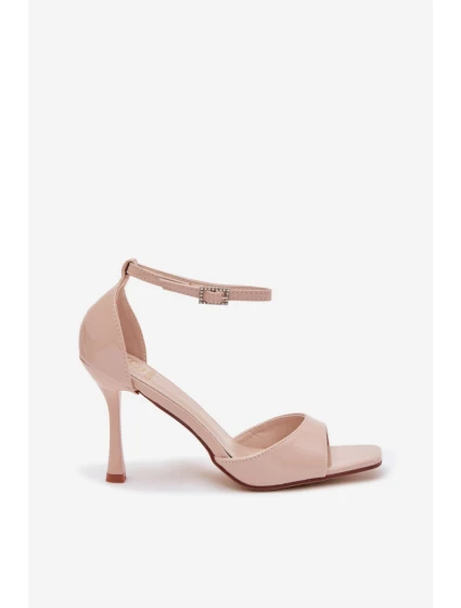 Sandály na podpatku model 222260 Step in style Sandály na podpatku model 222260 Step in style