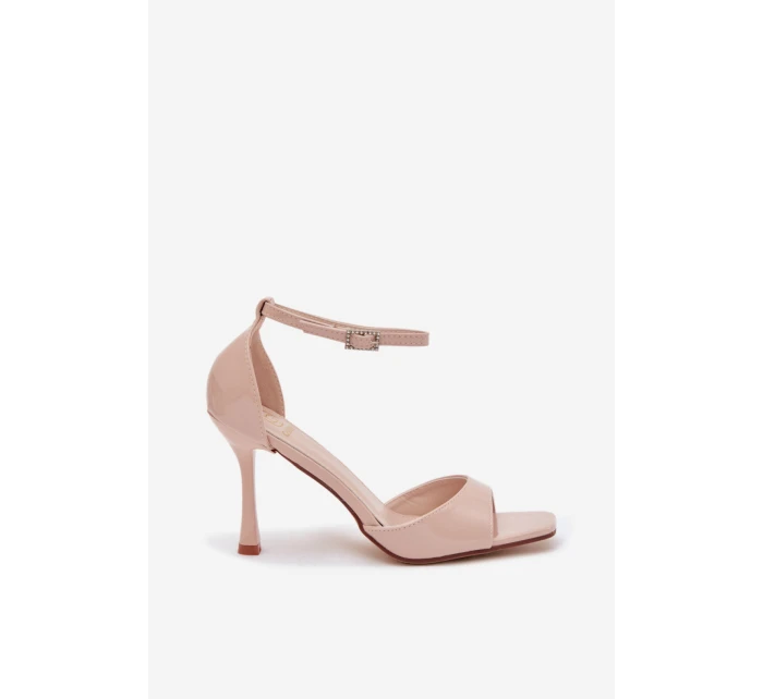 Sandály na podpatku model 222260 Step in style Sandály na podpatku model 222260 Step in style