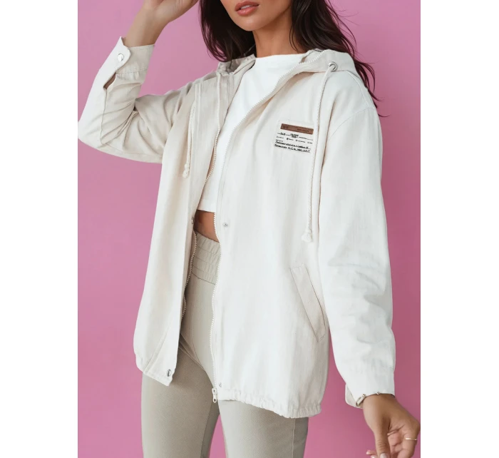 Dámská přechodná bunda ARKAJ světle béžová FashionStreet TY4349