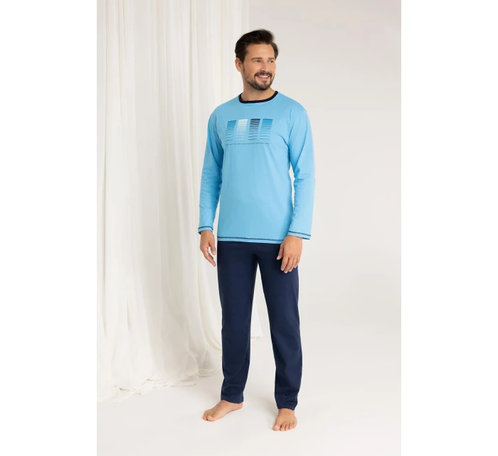 Pyžamo Regina 487dł/r 2XL-3XL Z25/26 pánské Pyžamo Regina 487dł/r 2XL-3XL Z25/26 pánské