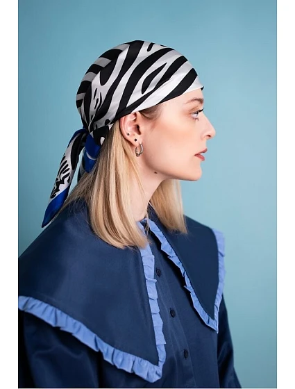 Šátek Art Of Polo 25268 Saténová žebra