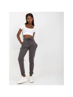 Tmavě šedé melanžové základní tepláky (B-005.05) Tmavě šedé melanžové základní tepláky (B-005.05)