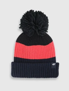 Dětská zimní čepice s bambulí model 21870612 - 4F