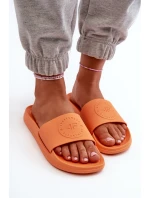 Dámské Žabky model 21664759 Oranžové - 4F Dámské Žabky model 21664759 Oranžové - 4F