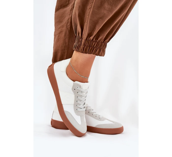 Dámské Tenisky Big Star RR274371 Bílá-Šedá