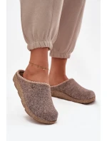 Domácí Obuv Dámské Pantofle model 21714563 Béžové - Inblu