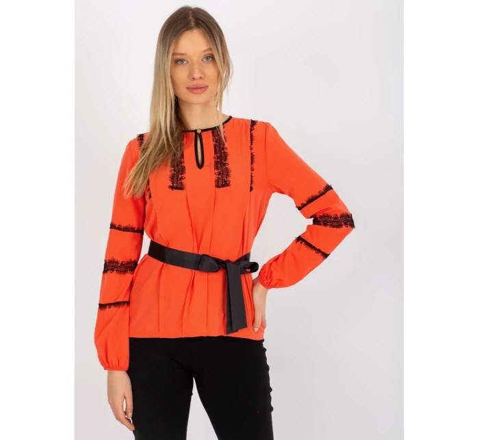 Dámská halenka LK BZ model 18309912 oranžová - FPrice