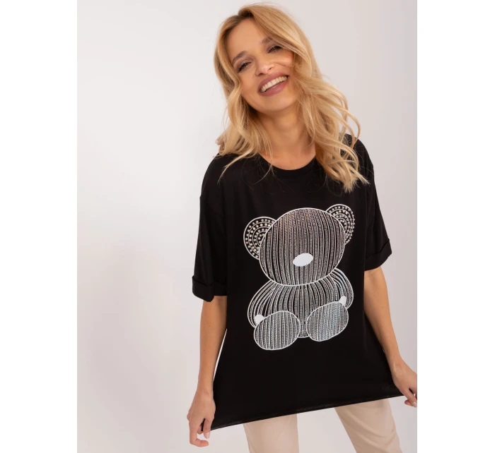 T shirt PM TS model 19688782 czarny - FPrice