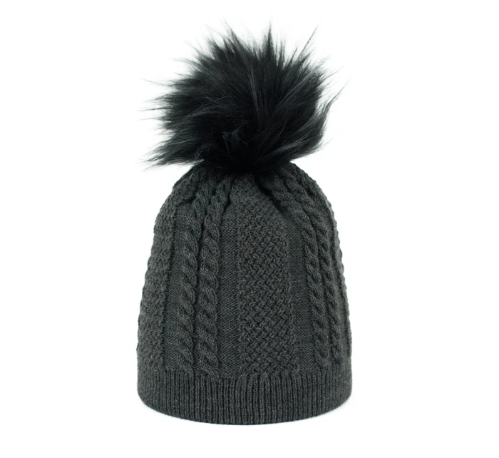 Grafitová čepice model 17693975 - Art of polo