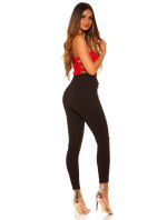 Sexy Koucla jumpsuit with sexy insights