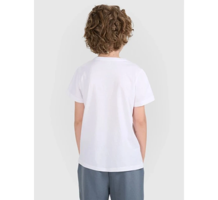 Dětské hladké tričko model 21756892 - 4F Dětské hladké tričko model 21756892 - 4F