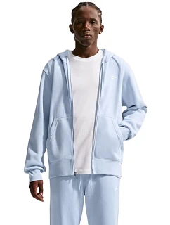 Pánská mikina Nike Club BB FZ Hoodie, světle modrá, FN3861, velikost 407 M