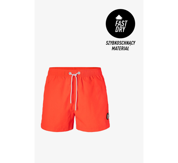 Pánské plážové šortky model 18032335 oranžová - Atlantic