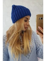 Magda K293 chrpová čepice s ohrnovacím lemem Magda K293 chrpová čepice s ohrnovacím lemem