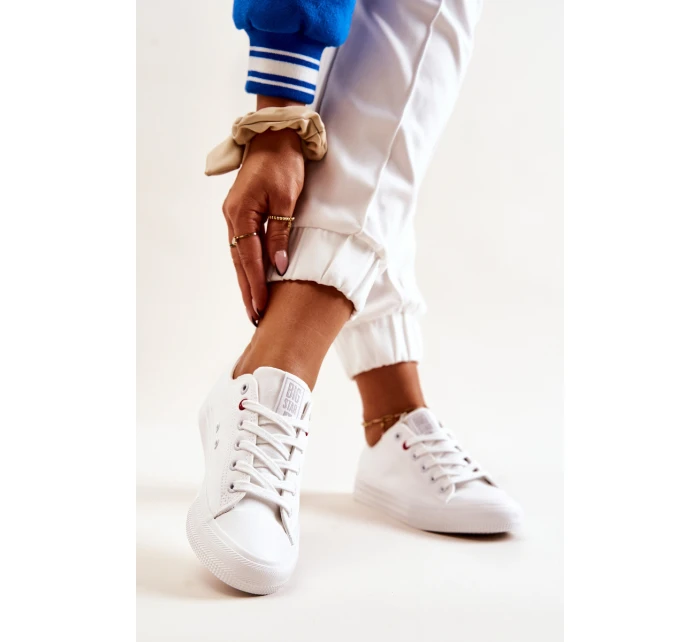 Nízké Tenisove obuv Big Star JJ274001 Bílé