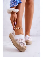 Dámské nazouvací espadrilky bílé model 21580129 - Boto