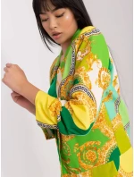 Marynarka DHJ MA jasny zielony model 20087921 - FPrice Marynarka DHJ MA jasny zielony model 20087921 - FPrice