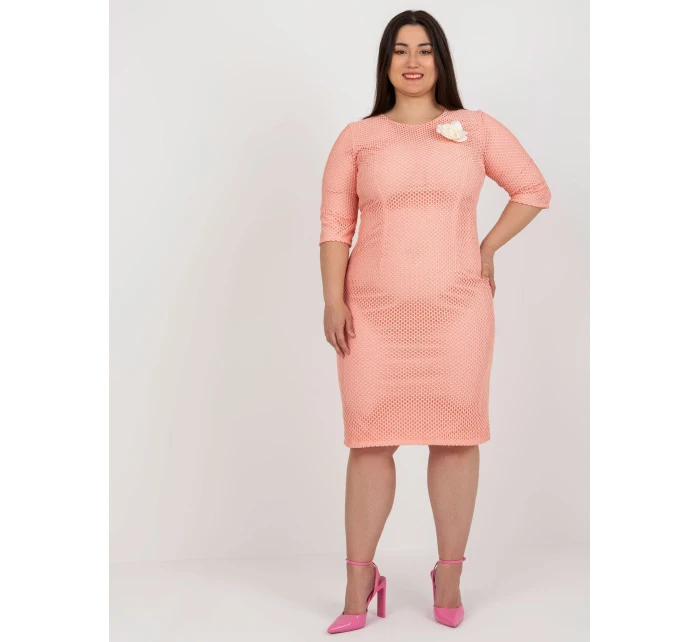 LK SK 506721 šaty.69 broskví