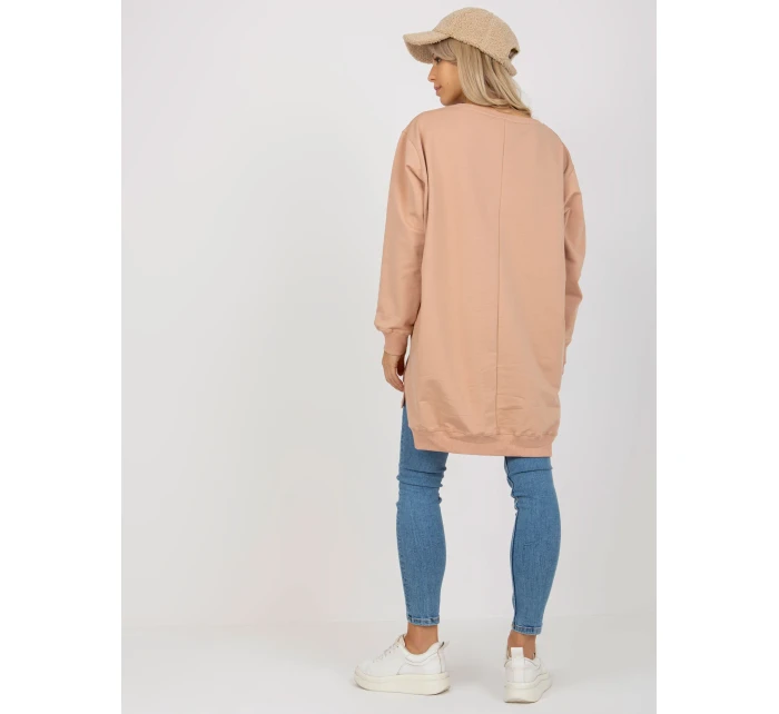 Halenka VI BL model 20742202 béžová a růžová - FPrice Halenka VI BL model 20742202 béžová a růžová - FPrice