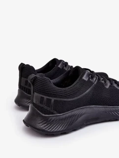 Klasická pánská sportovní obuv Šněrovací černe Jasper