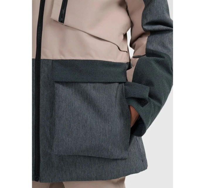 Dětská snowboardová bunda 10000 s membránou 4F 4FJRAW25TTJAU1039-82S