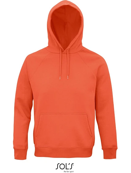 SOL'S Stellar Unisex raglánová mikina s kapucí z bio bavlny 25.3568 burnt orange SOL'S Stellar Unisex raglánová mikina s kapucí z bio bavlny 25.3568 burnt orange
