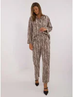 Komplet DHJ KMPL czarno beżowy model 20479813 - FPrice Komplet DHJ KMPL czarno beżowy model 20479813 - FPrice