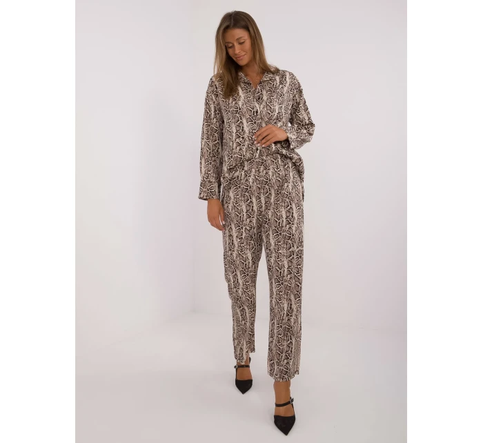 Komplet DHJ KMPL czarno beżowy model 20479813 - FPrice Komplet DHJ KMPL czarno beżowy model 20479813 - FPrice