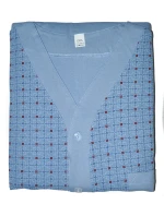 Pánské rozepínací pyžamo Gucio dł/r M-2XL