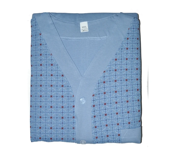 Pánské rozepínací pyžamo Gucio dł/r M-2XL