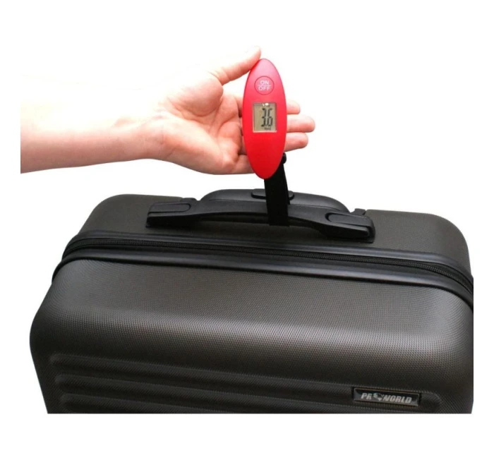 VÁHA NA ZAVAZADLA 50KG PROWORLD ČERVENÁ