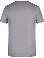 Daiber 8008 Pánské tričko z bio bavlny 02.8008 steel grey Daiber 8008 Pánské tričko z bio bavlny 02.8008 steel grey