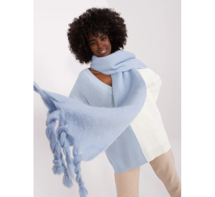 Szalik AT SZ model 20259086 jasny niebieski - FPrice Szalik AT SZ model 20259086 jasny niebieski - FPrice