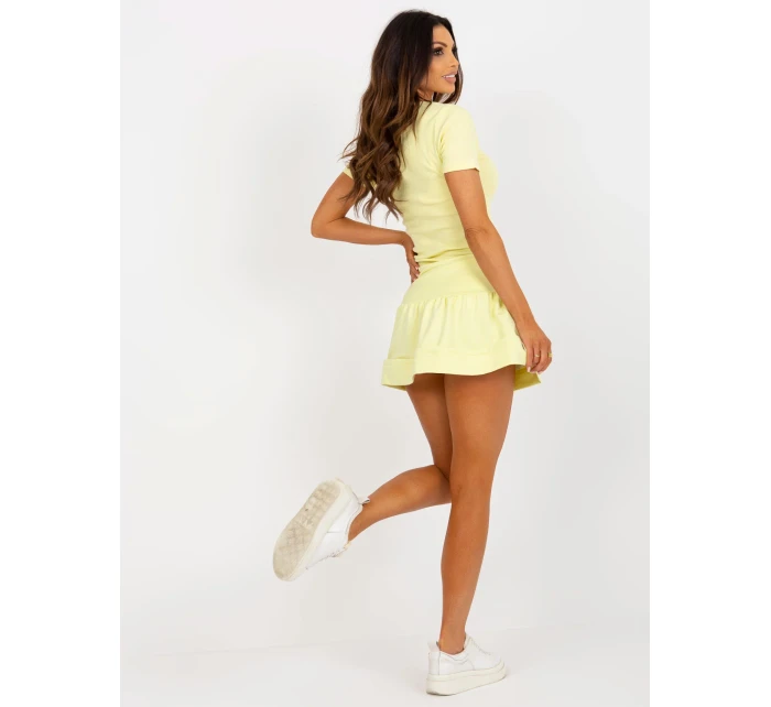 Dámská sukně EM SD HS 20 47.18P světle žlutá - FPrice