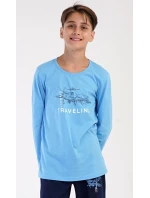 Dětské pyžamo dlouhé model 20711894 - Vienetta Kids Dětské pyžamo dlouhé model 20711894 - Vienetta Kids