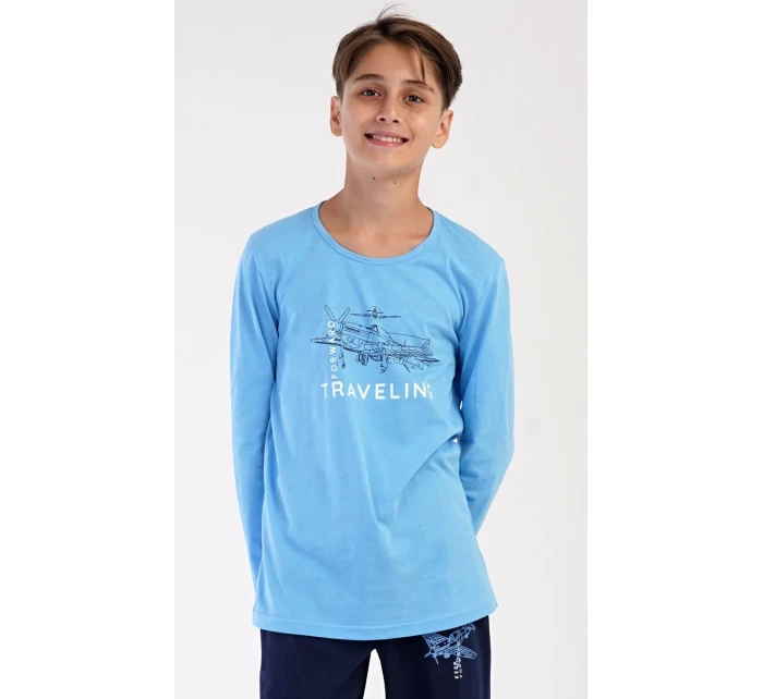 Dětské pyžamo dlouhé model 20711894 - Vienetta Kids Dětské pyžamo dlouhé model 20711894 - Vienetta Kids