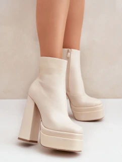 Boty na podpatku  model 204690 Step in style