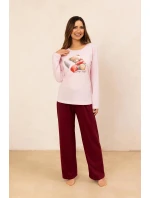 Pyžamo model 21236356 long/r 2XL Z25/26 dámské - Regina