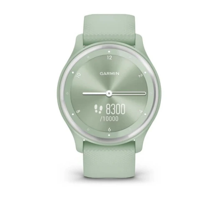 Garmin Vivomove Sport 40mm Agave Mint Silikonové hodinky Garmin Vivomove Sport 40mm Agave Mint Silikonové hodinky