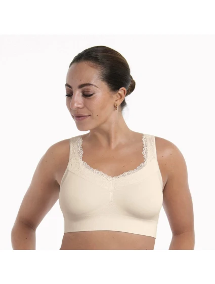 Lotta Lace chirurgická podprsenka oboustranná model 21723386 crystal - Anita Care Lotta Lace chirurgická podprsenka oboustranná model 21723386 crystal - Anita Care