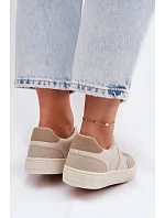 Dámské Nízké Tenisky Big Star model 22069439 Béžové - Big Star Shoes