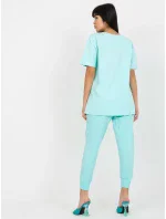 Dámské tričko EM TS 527 1.26X mentolová - FPrice