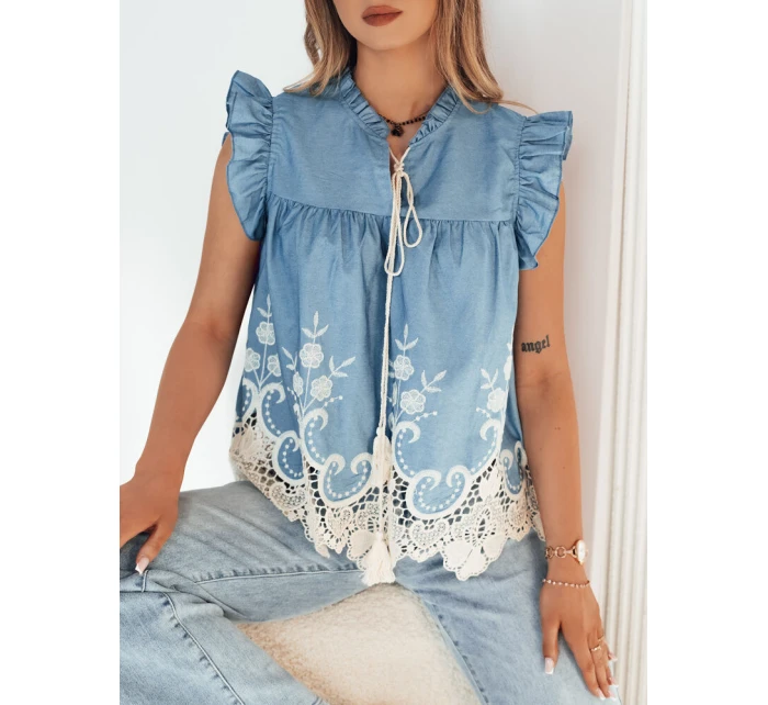 Dámská halenka FATRELA modrá FashionStreet RY2452